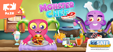 子供のためのモンスターシェフの料理ゲームのおすすめ画像1