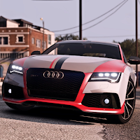 Drive Audi RS7 City and Parking