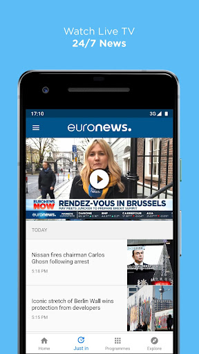Euronews: Daily breaking world news & Live TV 5.4.2 Screenshots 3