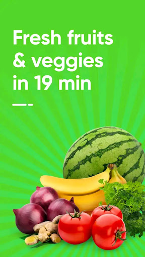 Android application Fresh Supermarket screenshort