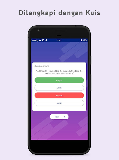 Belajar Bahasa Inggris & Kuis Screen 2