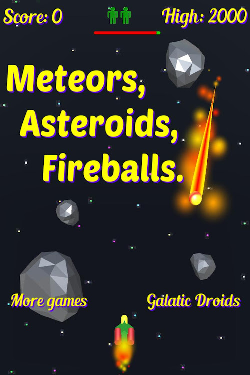 Meteors, Asteroids & Fireballs - 1.4 - (Android)