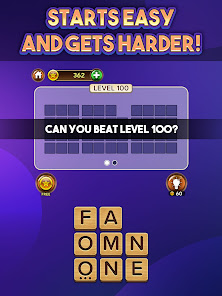 Captura 5 Wordlicious: Word Game Puzzles android