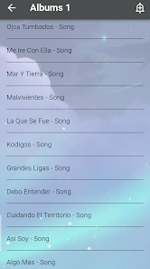 Screenshot 2 Santa Fe Klan Albums Song android