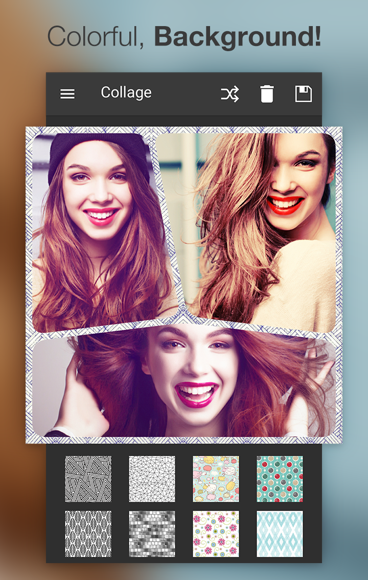 Android application Photo Collage Editor screenshort