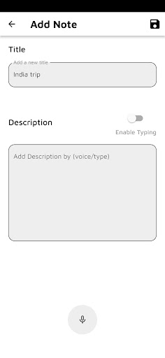 Audio Dairy - Locker Notes Screen 2