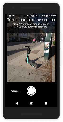 Report parking Screen 2