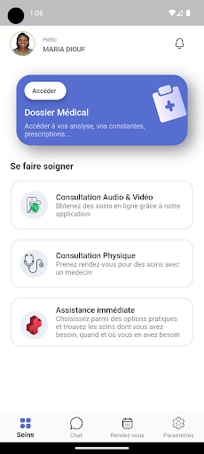 Android application PatientPro TeleMed screenshort