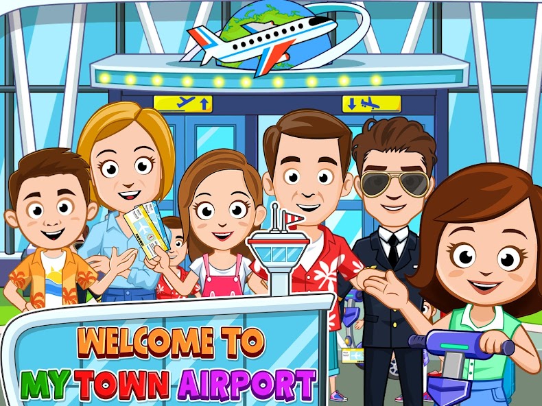 My Town : Airport banner