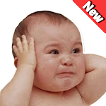 Cover Image of ダウンロード 面白い赤ちゃんの顔のステッカーWAStickerApps 1.2.0 APK