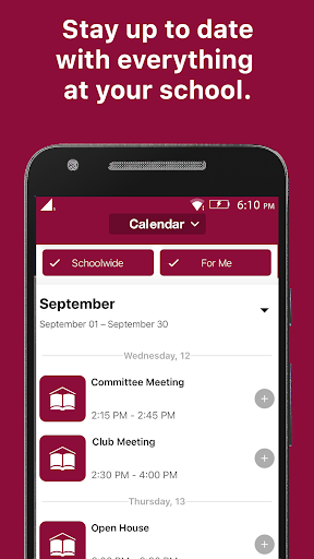 Android application Takoma Academy screenshort