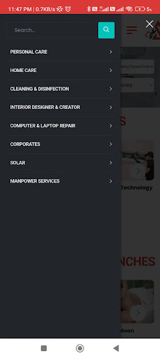 Aapni Service Screen 3