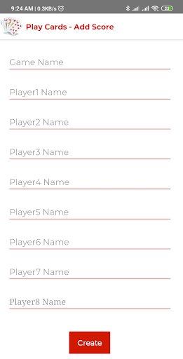 Play Cards Score Board - Add S