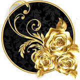 Rose Golden Live Wallpaper icon