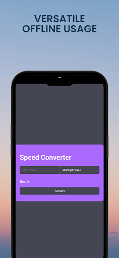 Speed Converter Screen 3