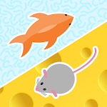 Cover Image of ダウンロード Games for Cats! - Cat Fishing Mouse Chase Cat Game 1.4.4 APK