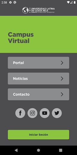 Android application ULatina screenshort