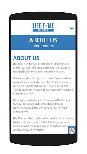 Life Time Number Screen 3