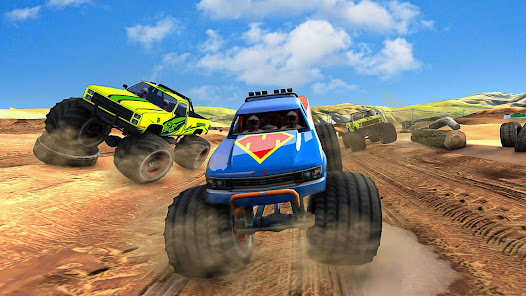 Real Monster Truck: Car Games 1.0 APK + Mod (Unlimited money) untuk android