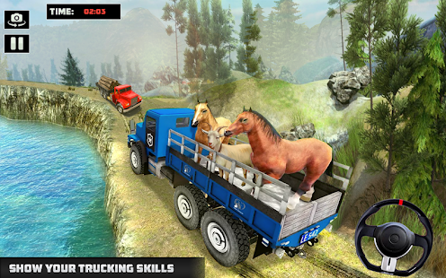 Animal Truck Transport Driving Simulator Game 3D apkdebit screenshots 2