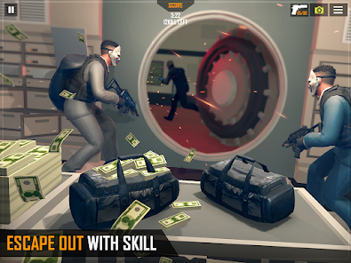 Screenshot 16 Gangster Bank Robber Game android