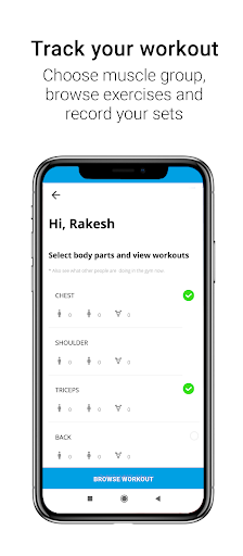 Android application Train To Transform screenshort