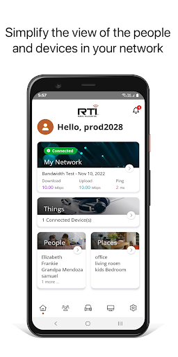 RTI SMARTHOME Screen 2