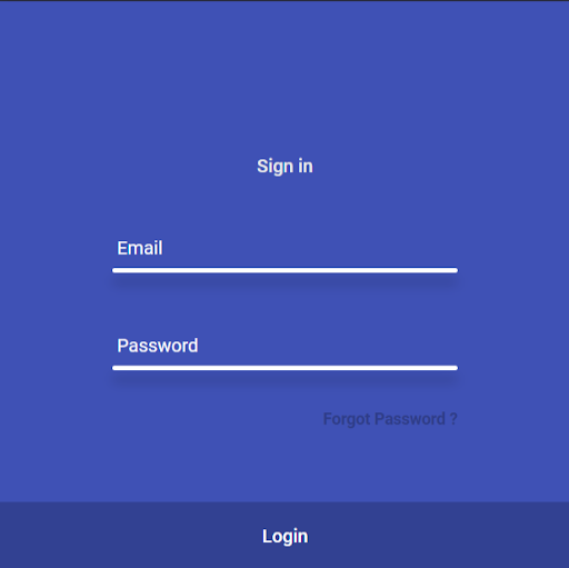 Android application HRM شركة فنر screenshort