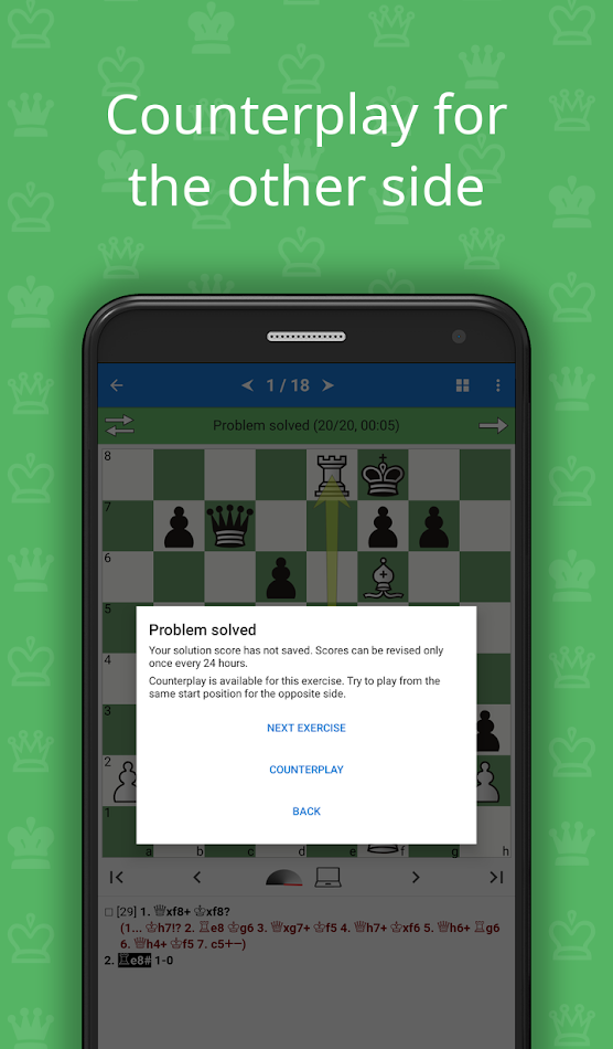 #7. CT-ART 4.0 (Chess Tactics) (Android) De: Chess King