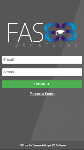 Android application Fase3 Formaturas screenshort