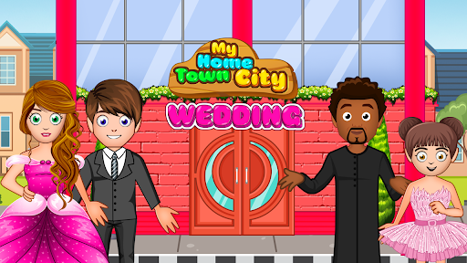 Android application My Home Town City: Wedding Day screenshort
