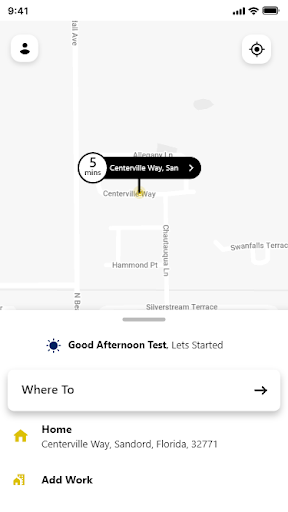 24HRS TAXI Screen 2