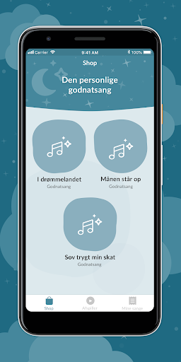 Android application NORLY screenshort
