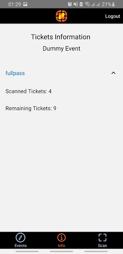ComeTogether Scanner Screen 3
