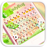 Rainbow Ladybug Emoji Keyboard icon