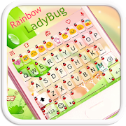 Rainbow Ladybug Emoji Keyboard  Icon
