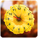 Flower Clock live wallpaper
