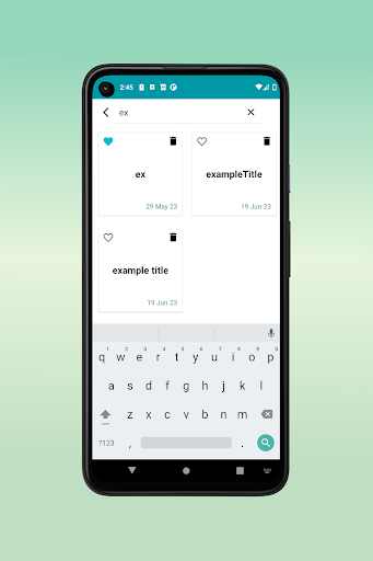 I Notes Screen 3