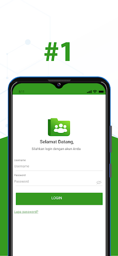 Android application MHRIS TPD screenshort