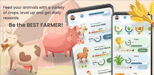 Farm Simulator! Feed your animals & collect crops! cover