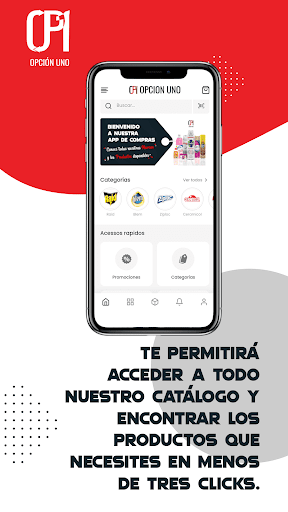 Android application Opcion Uno: Venta Mayorista screenshort