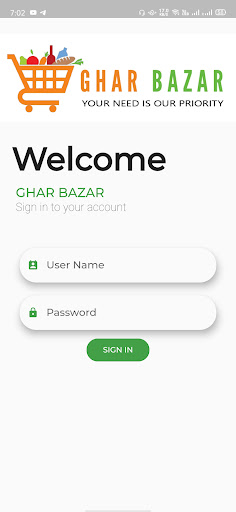 Ghar Bazzar Partner Screen 2
