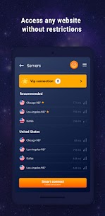 Lunar VPN free unlimited proxy, secure connection Apk app for Android 3