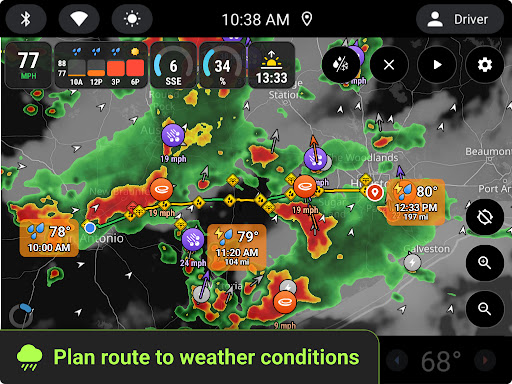 Screenshot of Weather Radar for Auto