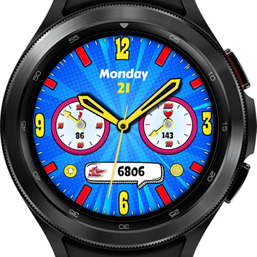Pars Comics NY Watch Face logo
