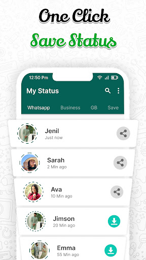 Android application Status Saver - Video Download screenshort