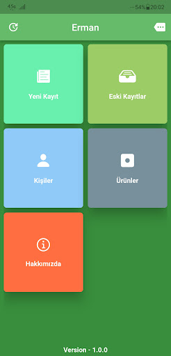 Android application Elek - SYSTEM Yazılım screenshort