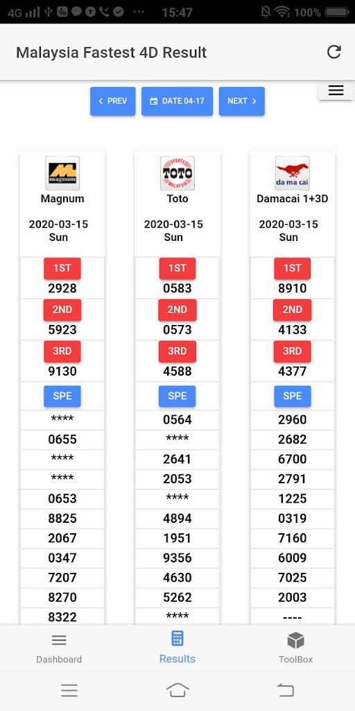 Bintang7 4d Result 1 0 4 Apk Download Com Bcs Bintang Apk Free
