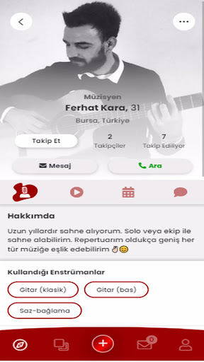 Müzisyen Sahnesi Screen 3