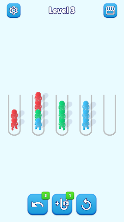 Game screenshot Sort In Line: Color Puzzle mod apk